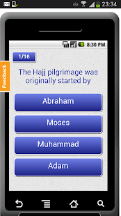 Islamic Knowledge Quiz Screenshots 2