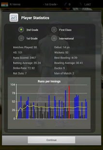 Cricket Player Manager - screenshot thumbnail