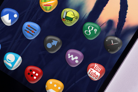 Pebbles HD Apex Nova Holo Adw v2.1 APK