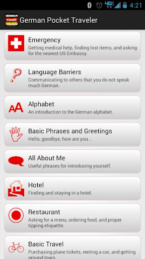 German Phrases Travel FULL