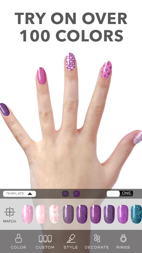 Android application Virtual Nail Studio Premium screenshort