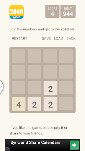 2048 Save N Load