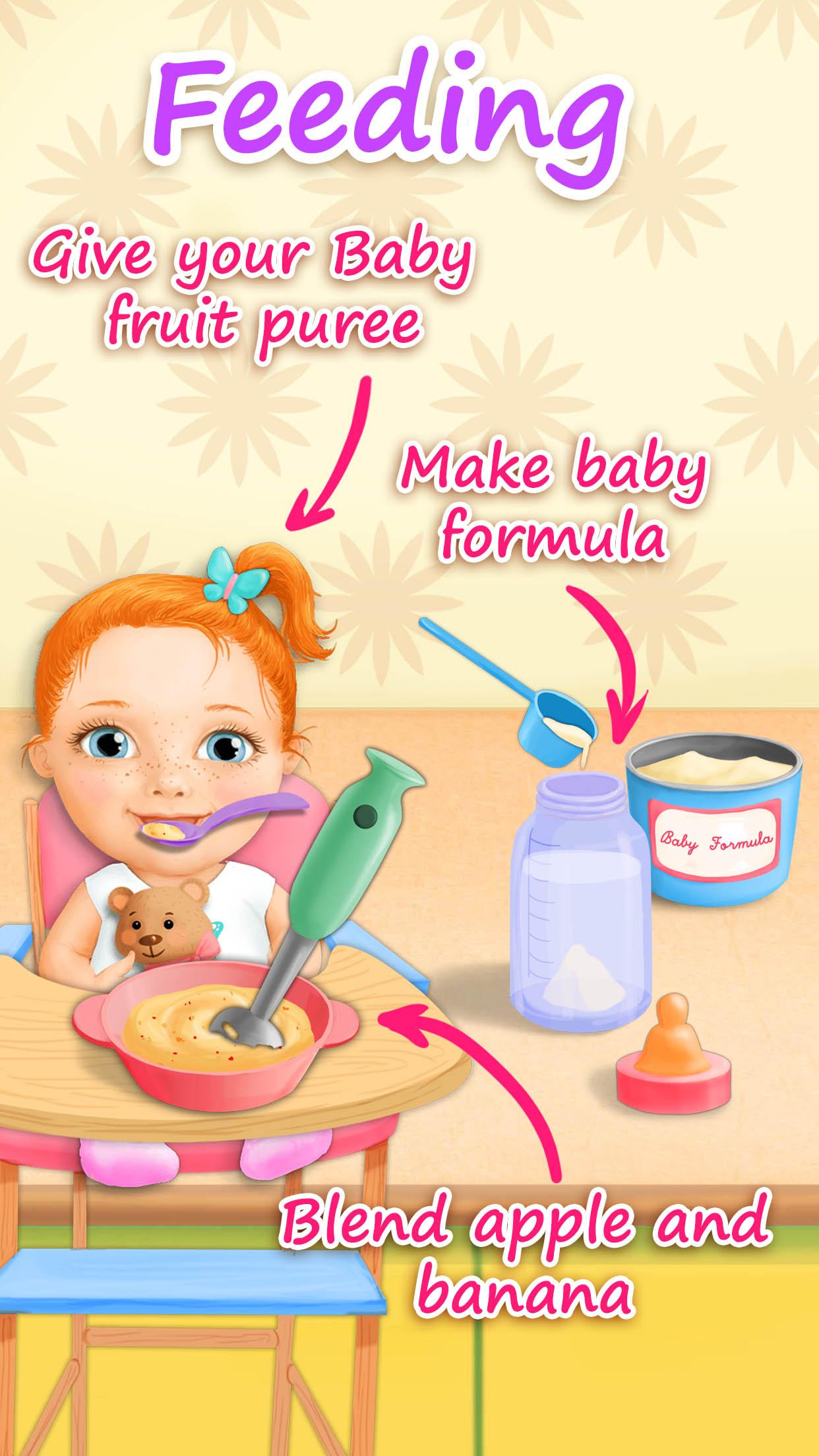 Android application Sweet Baby Girl - Daycare 3 screenshort
