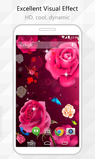 Dreamy Rose Live Wallpaper