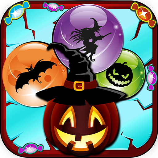 Bubble Shooter Game Halloween LOGO-APP點子