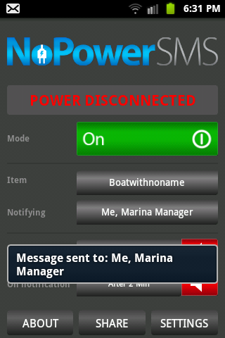 【免費工具App】NoPowerSMS-APP點子