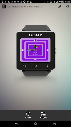 JJW Retro Watchface 7 for SW2