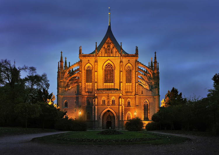 St. Barbara's Church in Kutna Hora, the Czech Republic, is a gem of Gothic architecture. It's a UNESCO World Heritage Site.