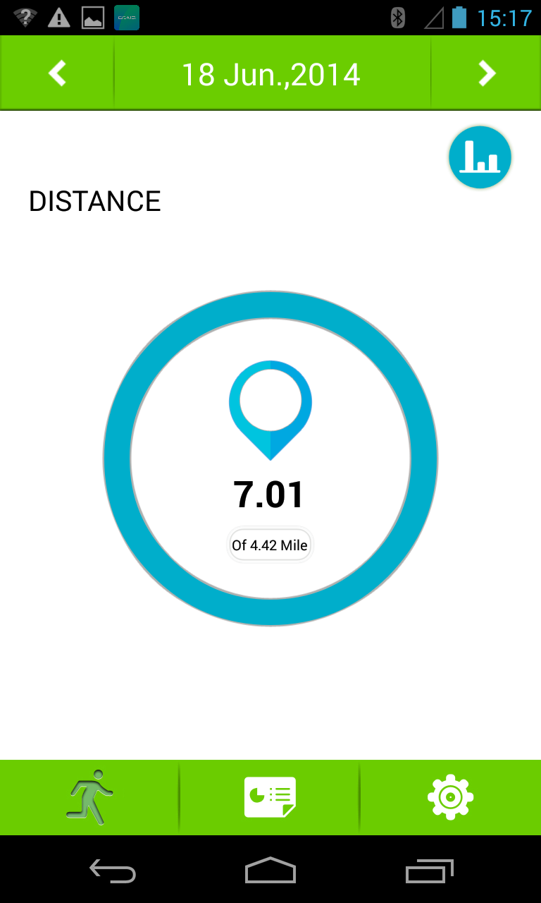 Craig Activity Tracker Screen 3