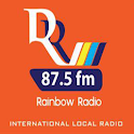 Rainbow Radio 87.5 fm logo