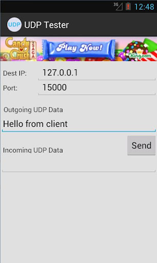 Simple UDP Tester