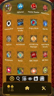 Vintage Next Launcher 3D Theme Screenshots 2