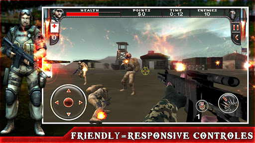 【免費動作App】最後前突擊隊毆打狙擊手:Commando Assault-APP點子