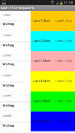 Multi Lane Stopwatch poster 2