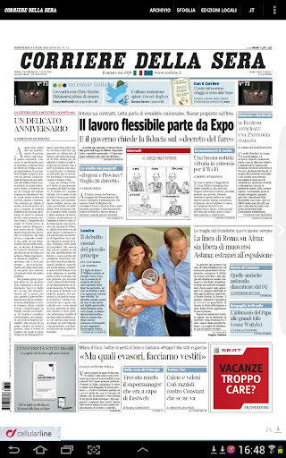 【免費新聞App】Corriere della Sera-APP點子