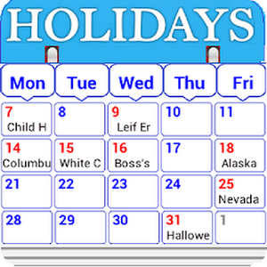 HOLIDAY CALENDAR