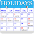 Holiday Calendar Free3.0