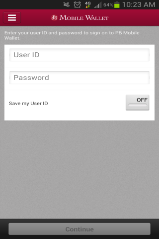 PB Mobile Wallet