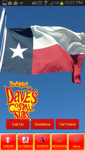 Dave's Cosmic Subs San Antonio