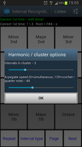 【免費教育App】Interval Recognition (Donate)-APP點子