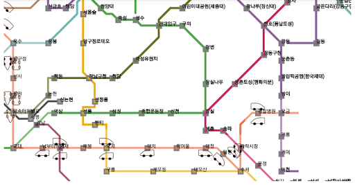 【免費交通運輸App】지하철 추적S (TRACE SUBWAY S)실시간 위치-APP點子