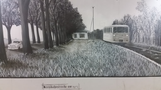 Bahnhof Prenzlau Historische Wandkunst