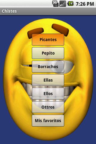 Android application Chistes screenshort