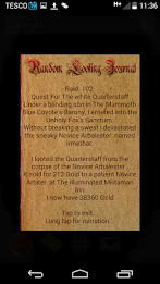 Random Looting Journal RPG poster 9