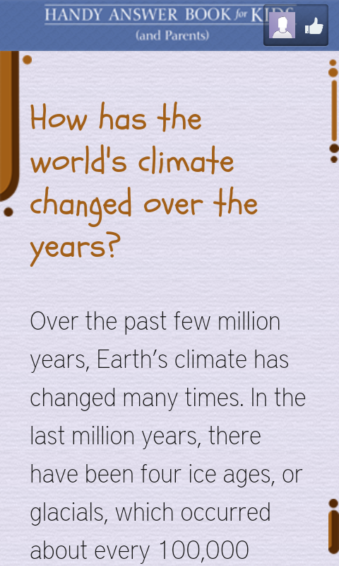 Handy Answer Book for Kids Screen 2