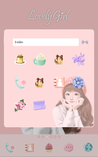 免費下載個人化APP|lovely girl smile dodol theme app開箱文|APP開箱王