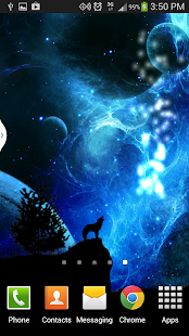 How to get Howling Space Live Wallpaper lastet apk for android