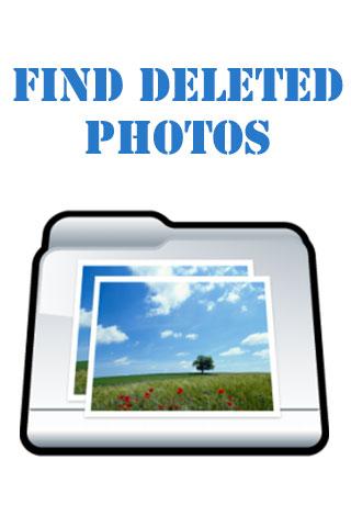 Find Deleted Photos