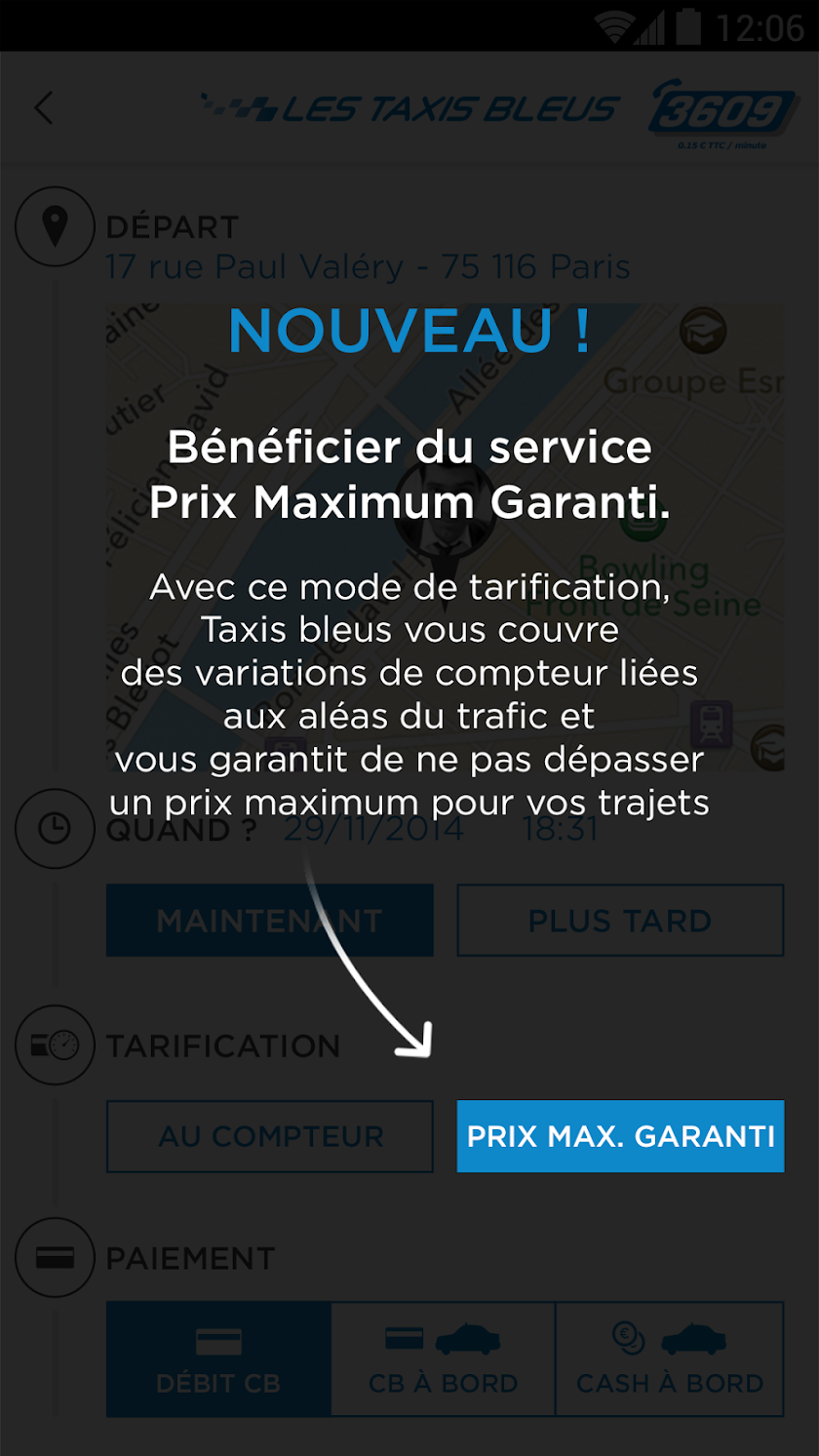 Taxis Bleus Screen 3