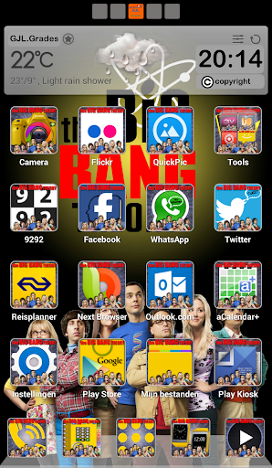 GLE theme The Big Bang Theory