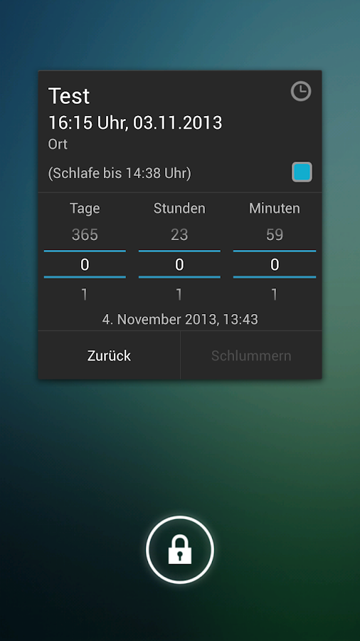 Calendar Event Reminder (CER) AndroidApps auf Google Play