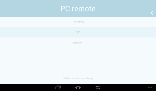 PC remote