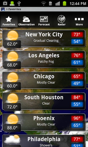 NOAA Weather and Radar