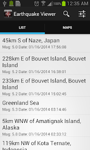 Raymond Earthquake Viewer