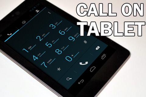 【免費通訊App】Call On Tablet Free-APP點子