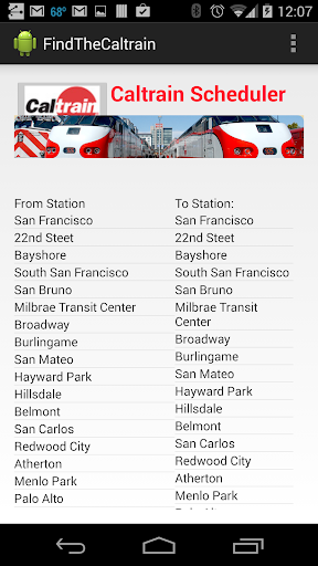 FindMyCaltrain