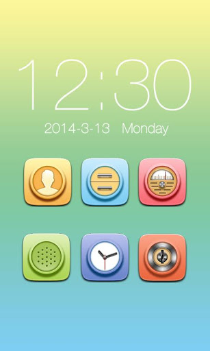 Pure_Turbo launcher EX Theme