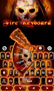 Fire Soul GO Keyboard Theme Screenshots 1