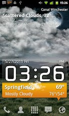 GO Weather Widget Skin M9