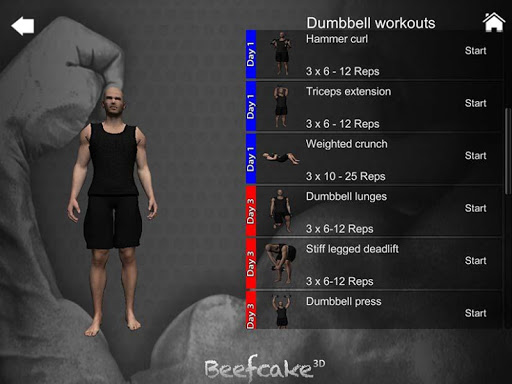 【免費健康App】Beefcake3D Kettlebell Dumbbell-APP點子