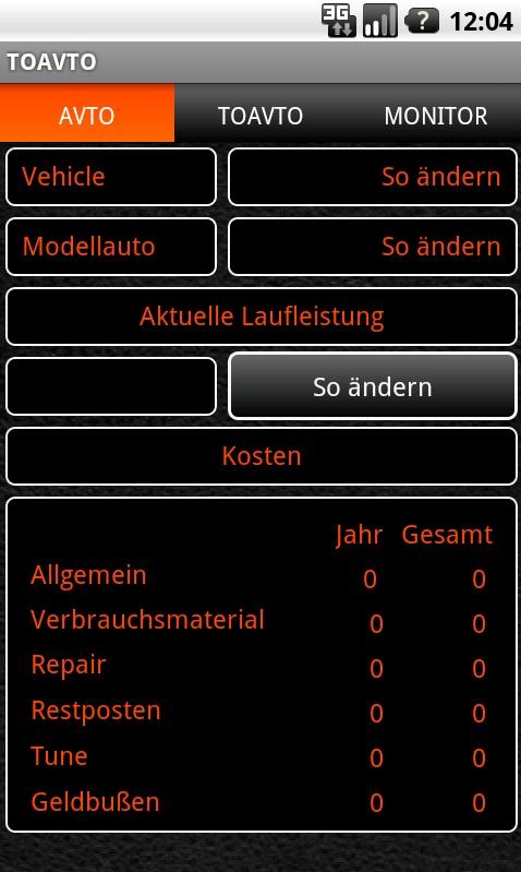 Android application TOAVTO screenshort