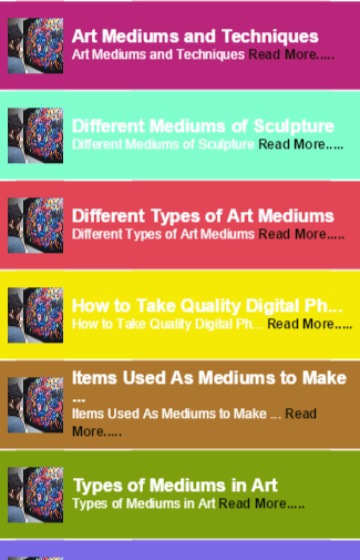 medium art guides