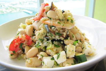 Quinoa Shrimp Salad