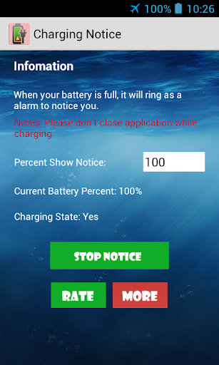 Charging Notice