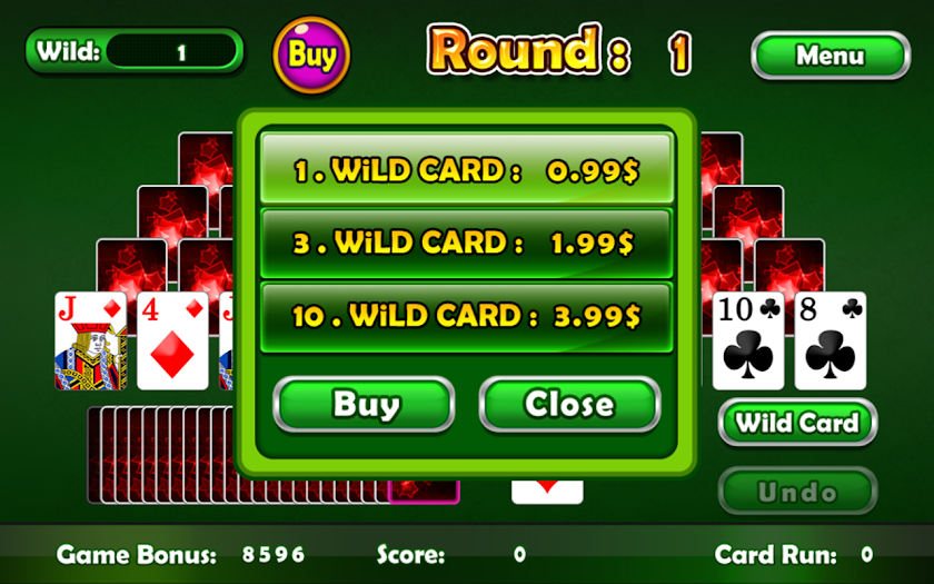 Classic Pyramid Solitaire PRO Screen 3
