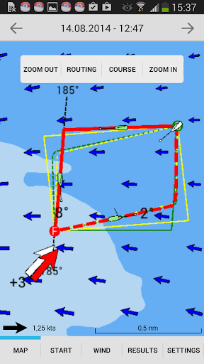 La Rochelle Race Area Analyzer